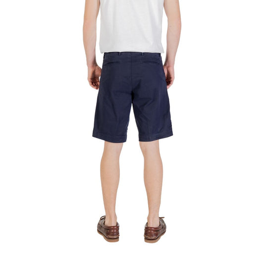 Borghese Blue Cotton Bermuda