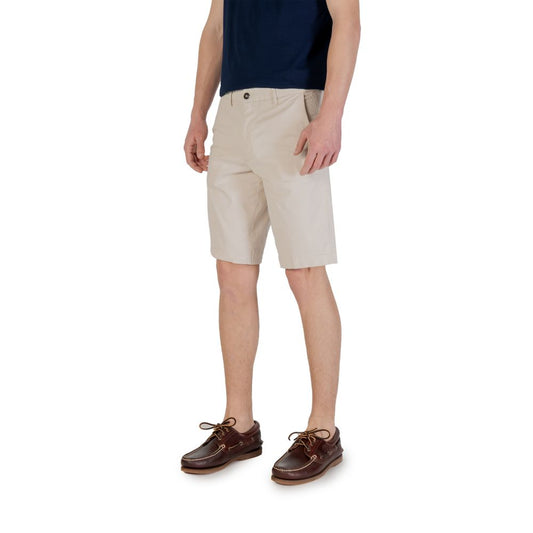 Borghese Bicolor Cotton Bermuda