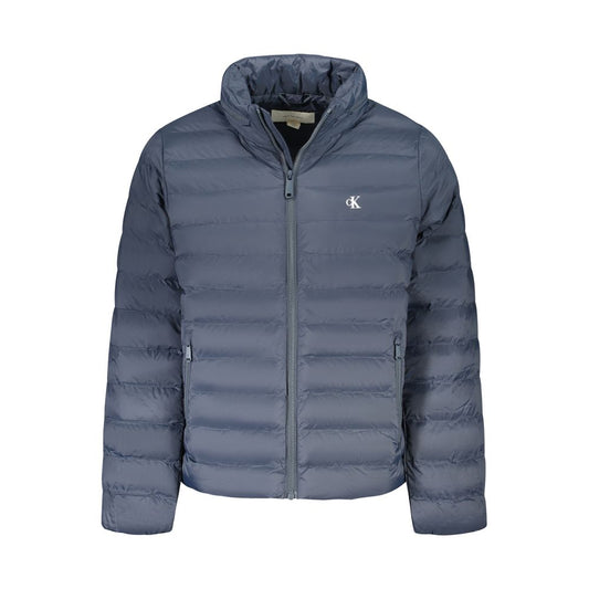 Calvin Klein Blue Polyamide Jackets & Coat