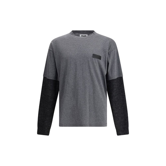 Magliano Trauma long sleeve in contrast T-shirt
