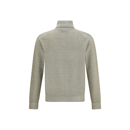 Cruciani Wool Green Turtleneck
