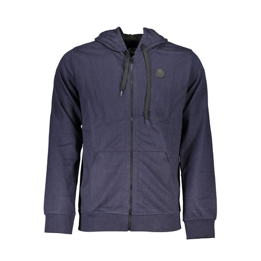 Gianmarco Venturi Blue Cotton Sweatshirt