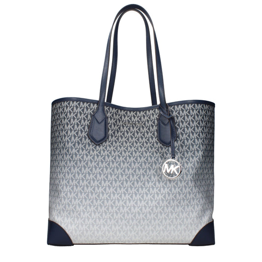 Michael Kors Blue Fabric Shoulder Bags