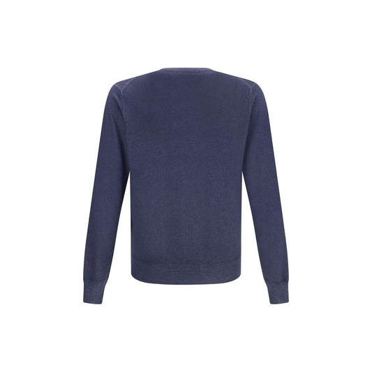Cruciani Green V-neck Sweater