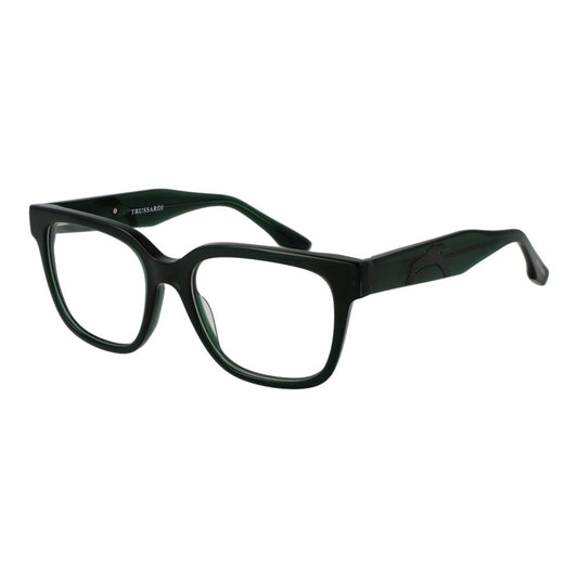 Trussardi Green Men Glasses Frame