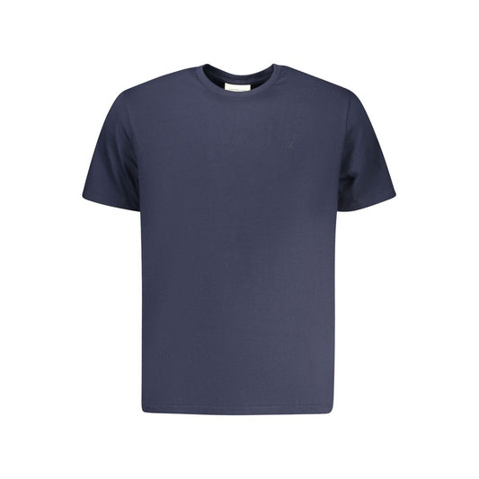 Calvin Klein Blue Cotton Men T-Shirt