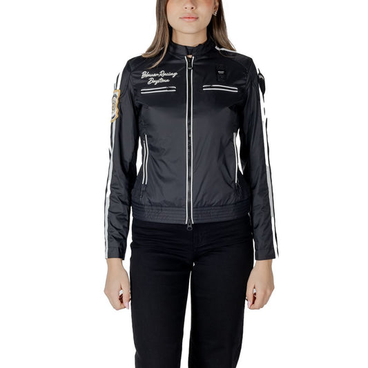 Blauer Black Polyamide Jackets & Coat