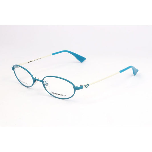 Emporio Armani Blue Stainless Steel Frames