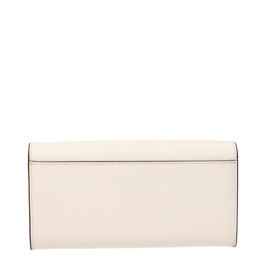 Michael Kors Beige Leather Wallets