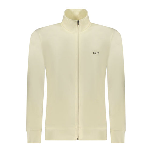 Rifle White Cotton Sweatshirt
