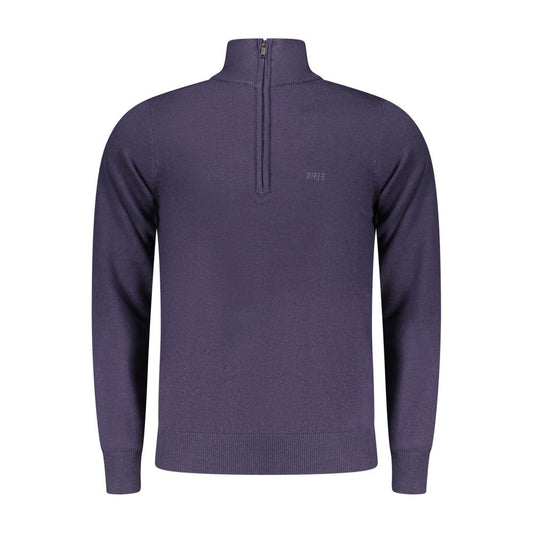 Rifle Blue Wool Sweater