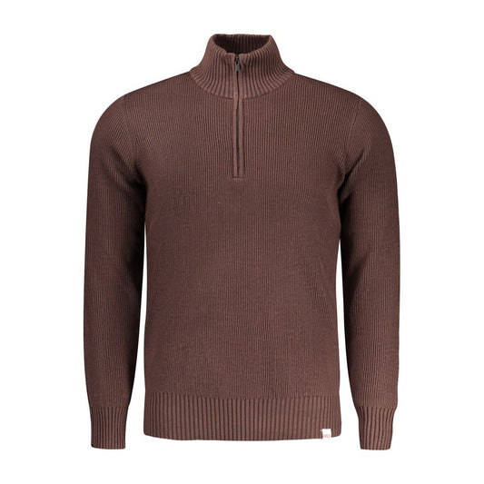 Rifle Brown Nylon Sweater