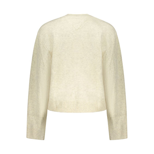 Tommy Hilfiger Beige Wool Sweater