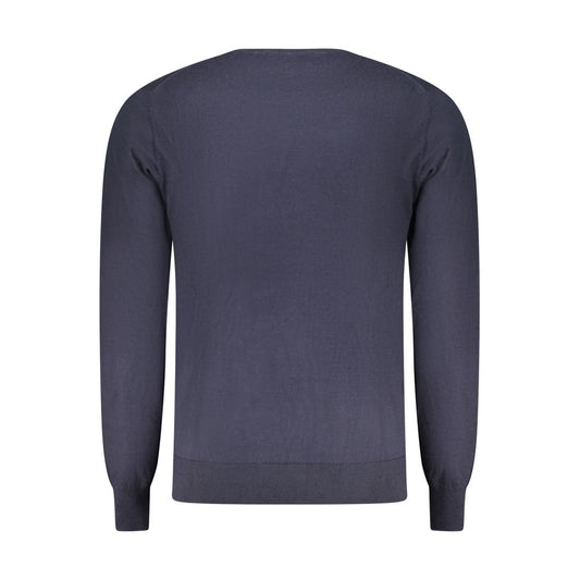 Accademia Militare Blue Cotton Men Sweater
