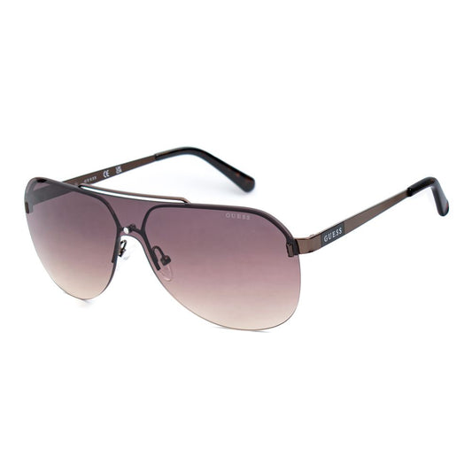 Guess Brown Metal Sunglasses