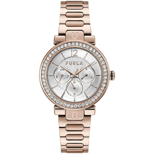 Furla Multicolor Stainless Steel Dress Watch