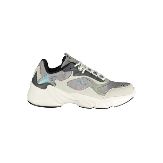Fila Gray Polyester Sneaker