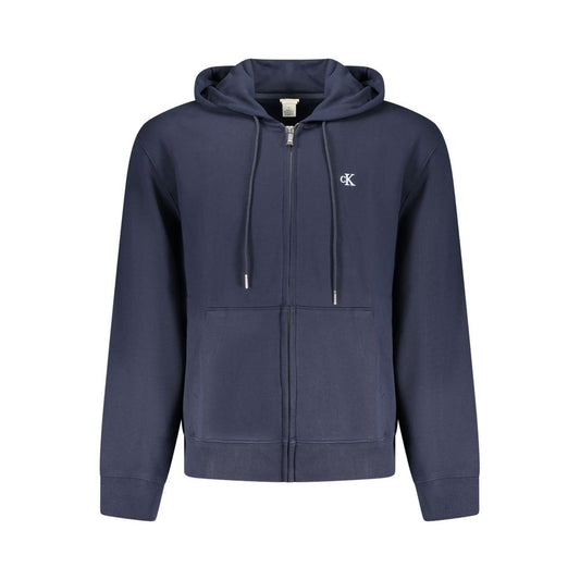 Calvin Klein Blue Cotton Sweatshirt