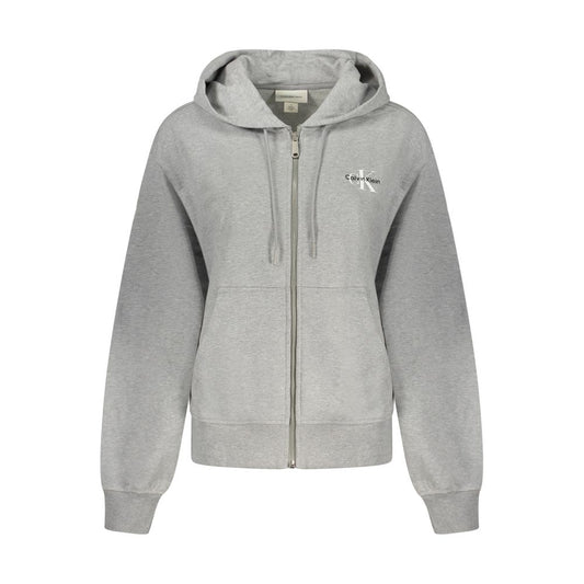 Calvin Klein Gray Cotton Sweatshirt