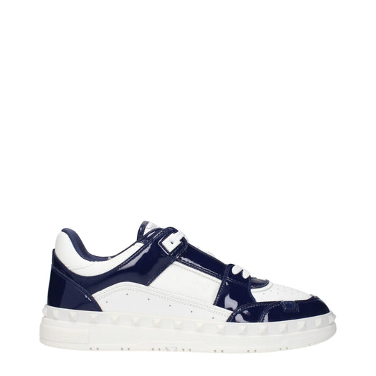 Valentino Garavani White Leather Low Top Sneakers