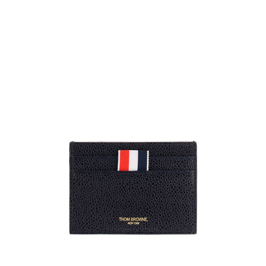 Thom Browne Black Calf Leather Bos Taurus Wallet