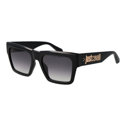 Just Cavalli Black Plastic Sunglasses