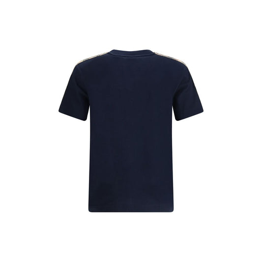 Burberry Blue Cotton T-Shirt