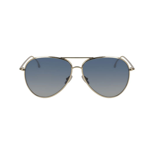 Victoria Beckham Gold Metal Sunglasses