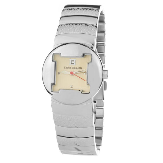 Laura Biagiotti Silver Stainless Steel Dress Watch