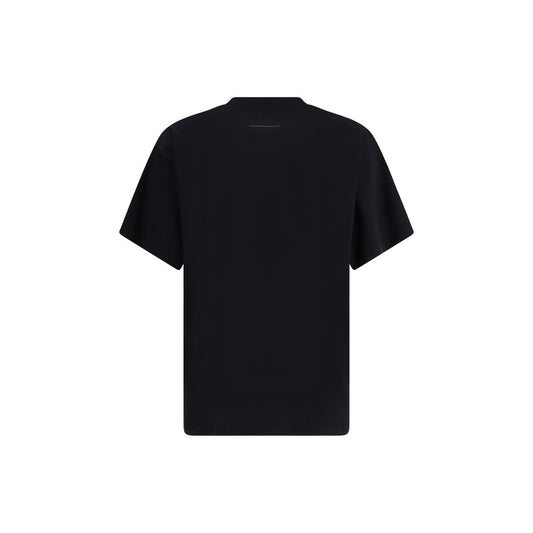 MM6 Black Cotton T-Shirt