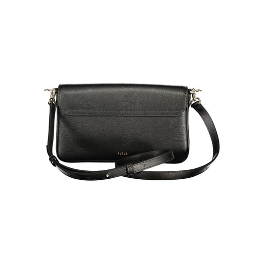 Furla Black Leather Handbag