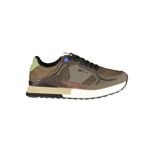 Gas Brown Polyester Sneaker
