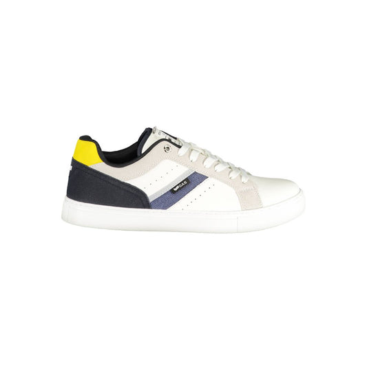 Gas White Polyester Sneaker