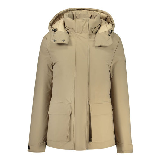 North Sails Marrone Polyester Women's Parka Jacket