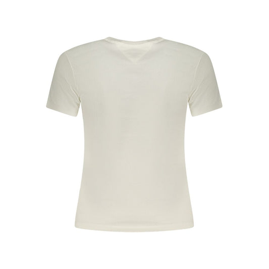 Tommy Hilfiger Bianco Cotton Women T-Shirt