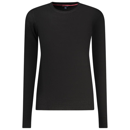 Norway 1963 Black Viscose Women's Sweater