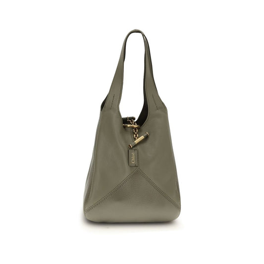 Chloé Green Buffalo Leather Shoulder Bag