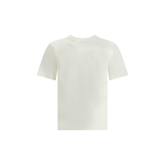 Burberry White Cotton T-Shirt