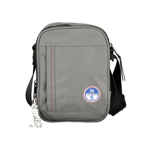 North Sails Grigio Polyester Men Shoulder Bag