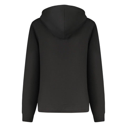 Fila Black Cotton Women Hoodie