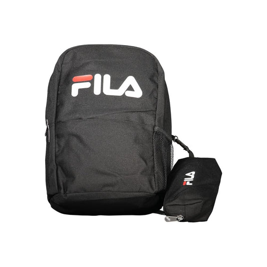 Fila Black Polyester Backpack