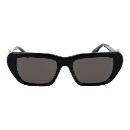Trussardi Black Acetate Sunglasses