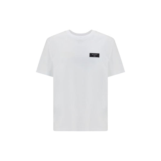 Balmain White Cotton T-Shirt