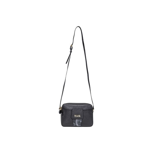 Alviero Martini Prima Classe Black Pvc Handbag