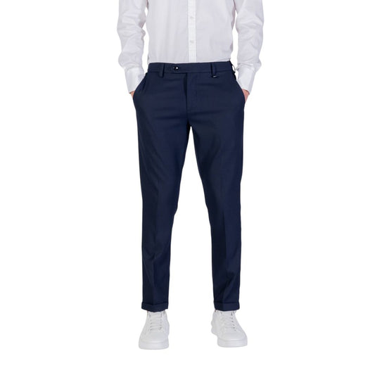 Antony Morato Blue Polyester Skinny Pants