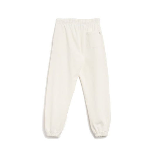 Autry White Cotton Joggers Workout Pants