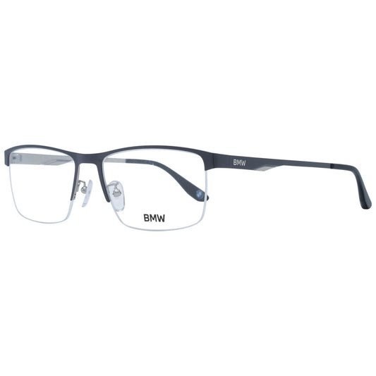 BMW Gray Metal Glasses Frames