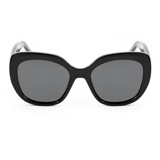 Bobroff Black Acetate Sunglasses