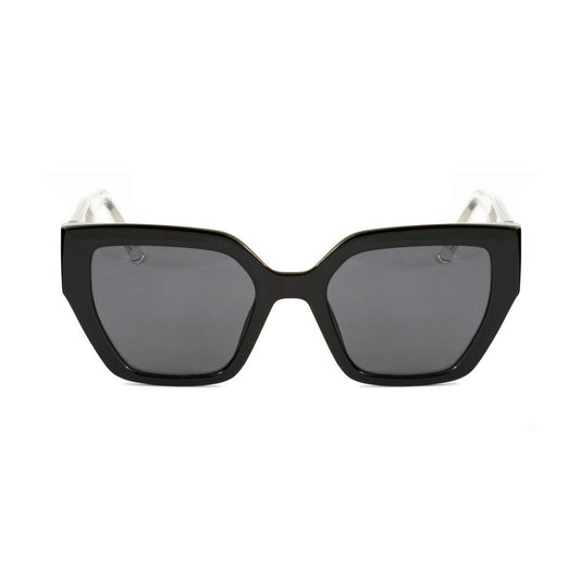 Bobroff Black Acetate Sunglasses
