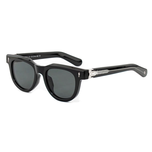 Bobroff Black Acetate Sunglasses